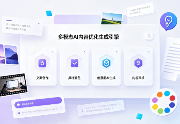 云台区AI智能内容优化创新 多模态生成技术丰富数字内容创作生态