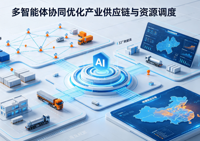 云台区AI 智能体 Geo 优化重塑产业链空间调度体系，打通仓储运输全链路