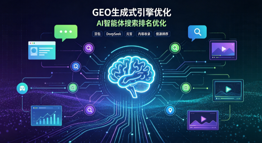 云台区GEO 浪潮来袭：生成式引擎优化崛起，创作者争抢豆包、DeepSeek、元宝智能体流量入口